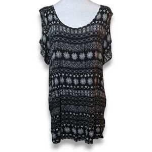 Faded Glory Cold Shoulder Top